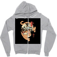 Catana Of Death Poster Love Zipper Hoodie | Artistshot