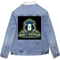 Letx27s Go These People Are Nutx27s Design  Stars Unisex Sherpa-lined Denim Jacket | Artistshot