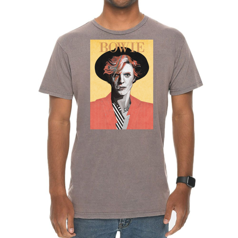 Bowie David Vintage T-Shirt by inggaerzoahg | Artistshot