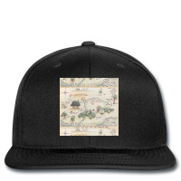 Hundred Acre Wood Map Poster 80s Printed Hat | Artistshot