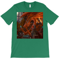 Fantasy Library Poster Aesthetic T-shirt | Artistshot