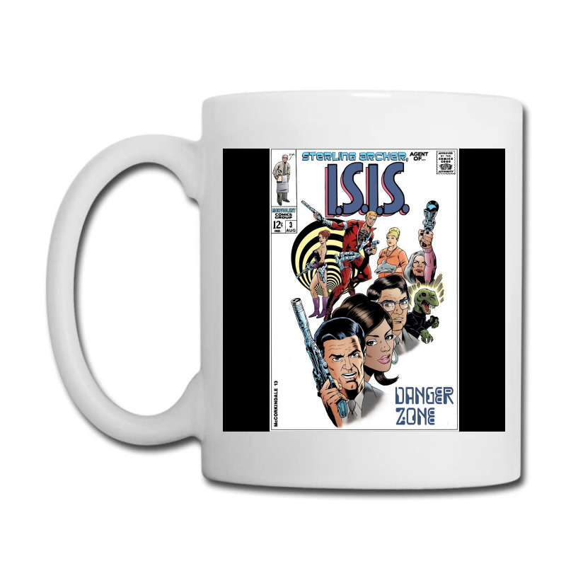 Archer In 1960s Steranko Styler Poster Green Coffee Mug | Artistshot