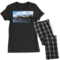 Borromean Islands In Lago Maggiore Arriving By Boat Poster Nostalgia Women's Pajamas Set | Artistshot