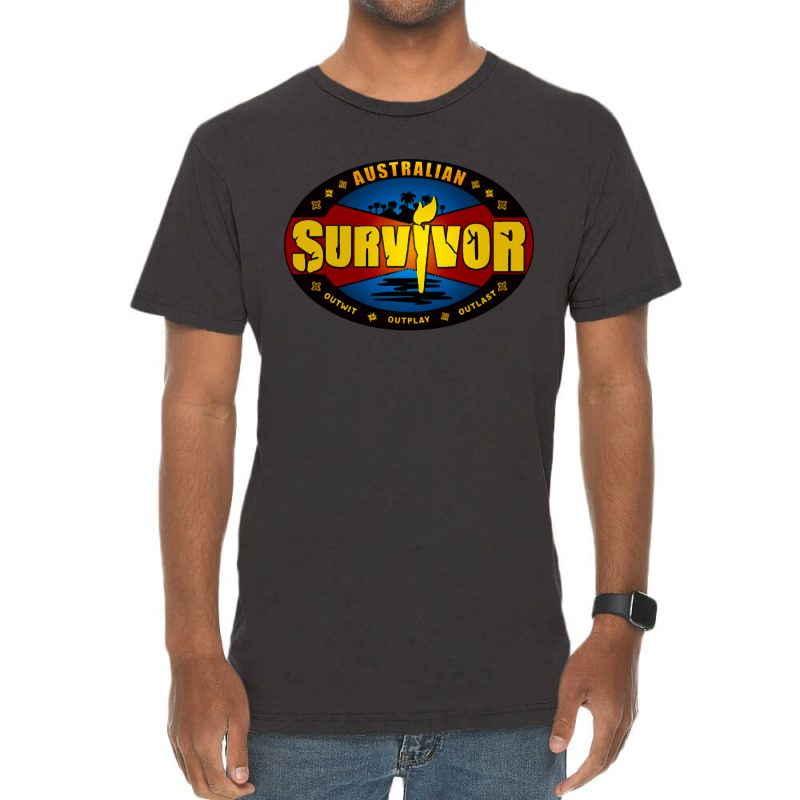 Australian Survivor Vintage T-Shirt by ClaytonPaulToquero | Artistshot