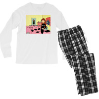 Black Isnx27t Sad Itx27s Poetic Daria Poster Men's Long Sleeve Pajama Set | Artistshot