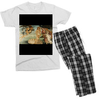 Botticelli Birth Of Venus  Cute Men's T-shirt Pajama Set | Artistshot