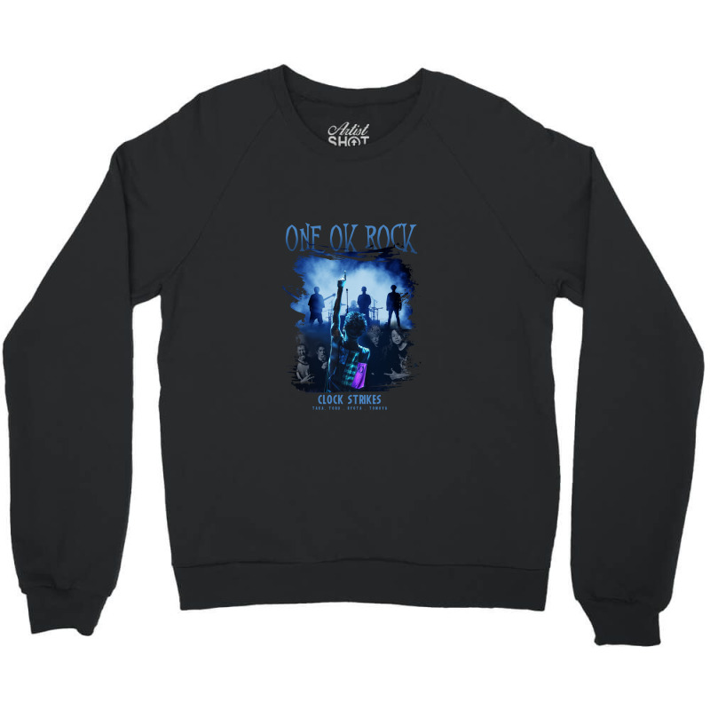 Clock Strikes Crewneck Sweatshirt by MichaelVictory | Artistshot