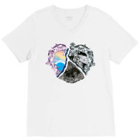 Conception Heart  Vixx V-neck Tee | Artistshot