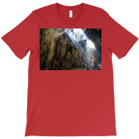 Cave Temple Poster Nature T-shirt | Artistshot