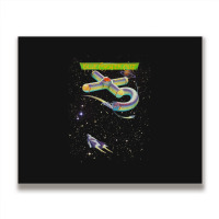 Club Ninja Space Station Metal Print Horizontal | Artistshot