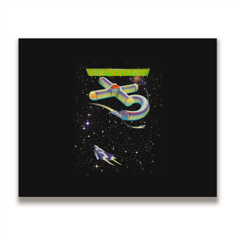 Club Ninja Space Station Metal Print Horizontal | Artistshot