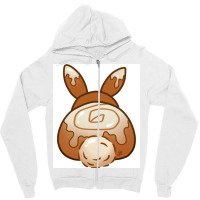 Cinnamon Bunny Cap  Tumblr Zipper Hoodie | Artistshot