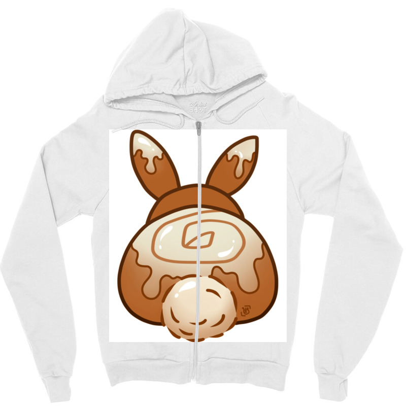 Cinnamon Bunny Cap  Tumblr Zipper Hoodie | Artistshot