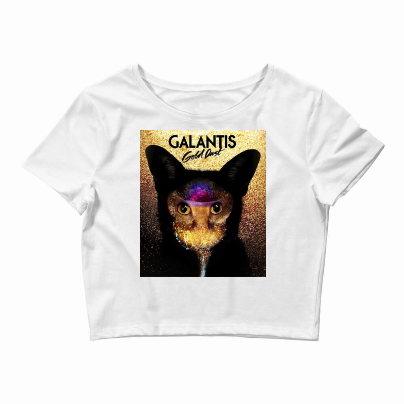 Galantis Gold Dust Poster Cute Crop Top by gooyelusvi7 | Artistshot