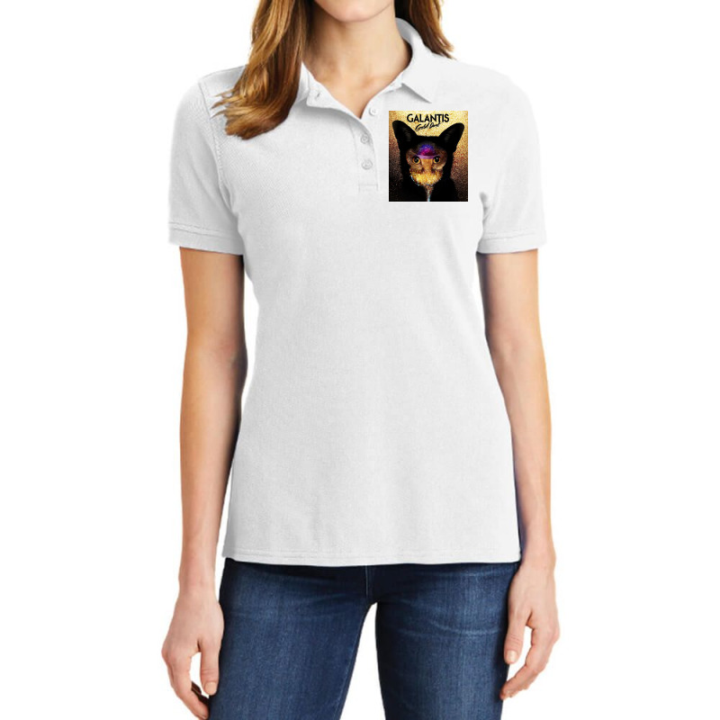 Galantis Gold Dust Poster Cute Ladies Polo Shirt by gooyelusvi7 | Artistshot