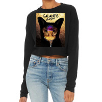 Galantis Gold Dust Poster Cute Cropped Sweater | Artistshot