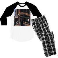 Boys Pauls Boutique Men's 3/4 Sleeve Pajama Set | Artistshot