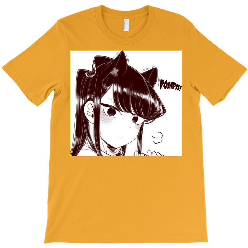 Komi San Cat Poster 70s T-shirt | Artistshot