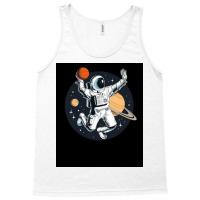 Dino Space Poster Green Tank Top | Artistshot