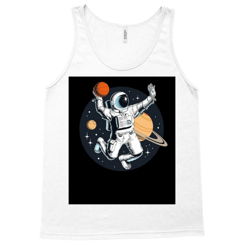 Dino Space Poster Green Tank Top | Artistshot