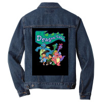 Dragon Tales Graphic Poster 80s Men Denim Jacket | Artistshot