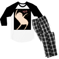 Honest Blob Says No Essential  Aesthetic Men's 3/4 Sleeve Pajama Set | Artistshot