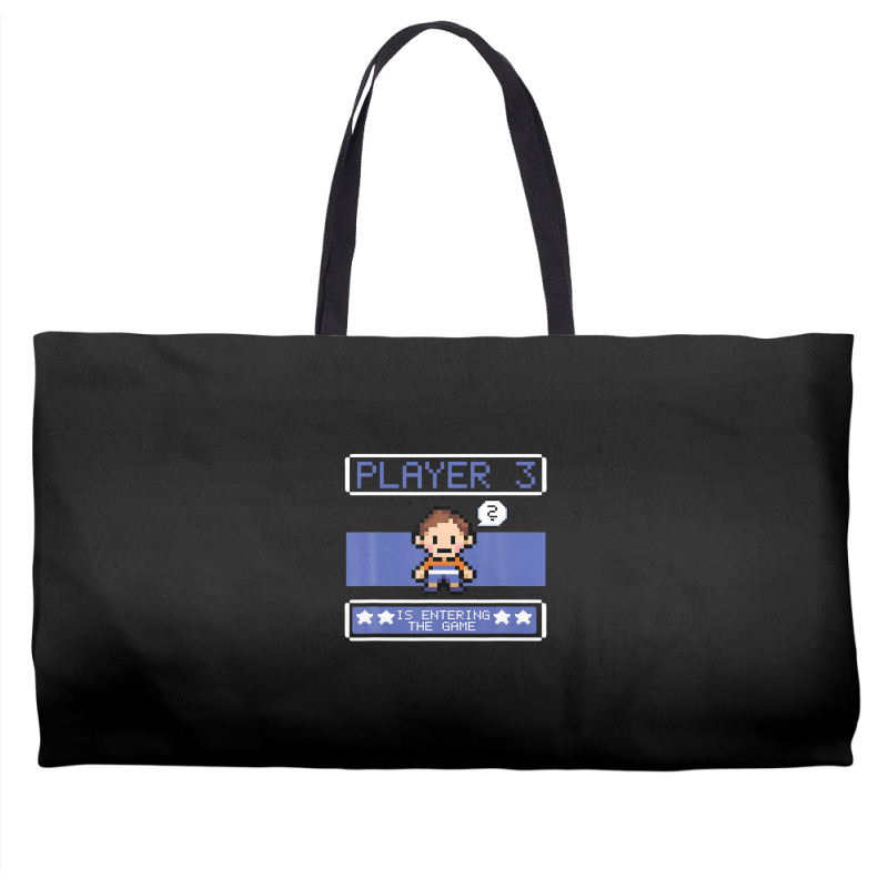 Mens Player 3 Is Entering The Game - 8 Bit Video Games Swingers Weekender Totes by sromydivlevn | Artistshot