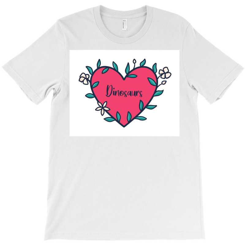 Dinosaur Lover Poster Girl T-shirt | Artistshot