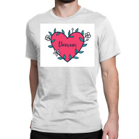 Dinosaur Lover Poster Girl Classic T-shirt | Artistshot