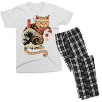 Catana Wave Men's T-shirt Pajama Set | Artistshot