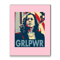 Kamala  Grlpwr  Cute Metal Print Vertical | Artistshot