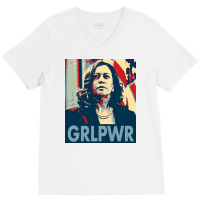 Kamala  Grlpwr  Cute V-neck Tee | Artistshot