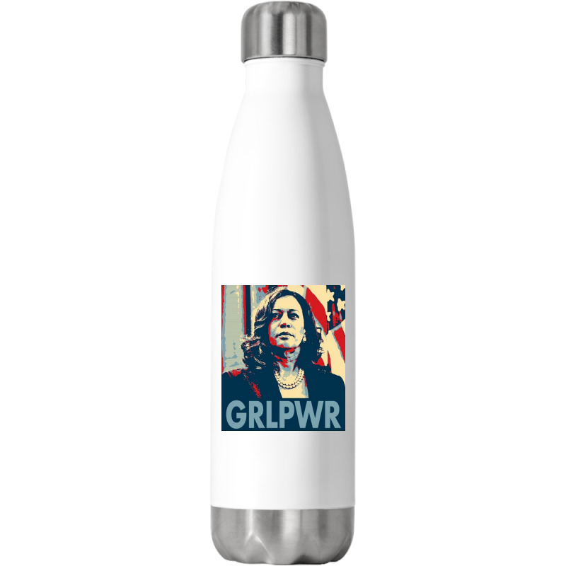 Kamala  Grlpwr  Cute Stainless Steel Water Bottle | Artistshot