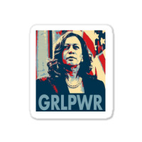 Kamala  Grlpwr  Cute Sticker | Artistshot