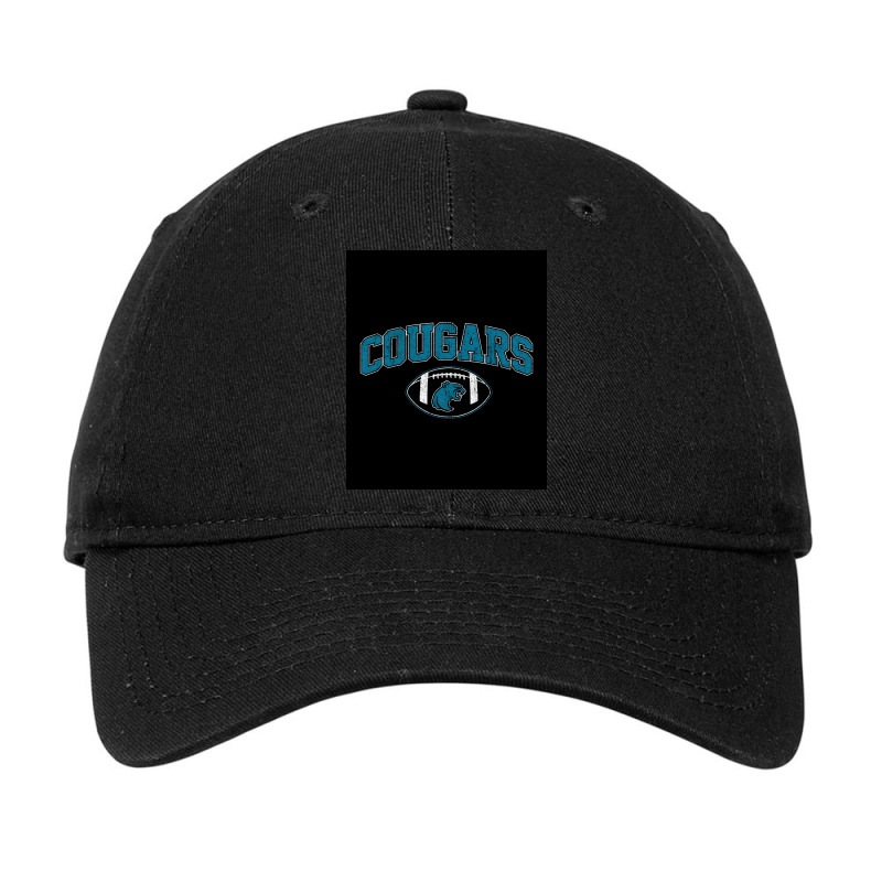 Cougars Playmakers Poster Adjustable Cap | Artistshot