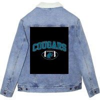 Cougars Playmakers Poster Unisex Sherpa-lined Denim Jacket | Artistshot