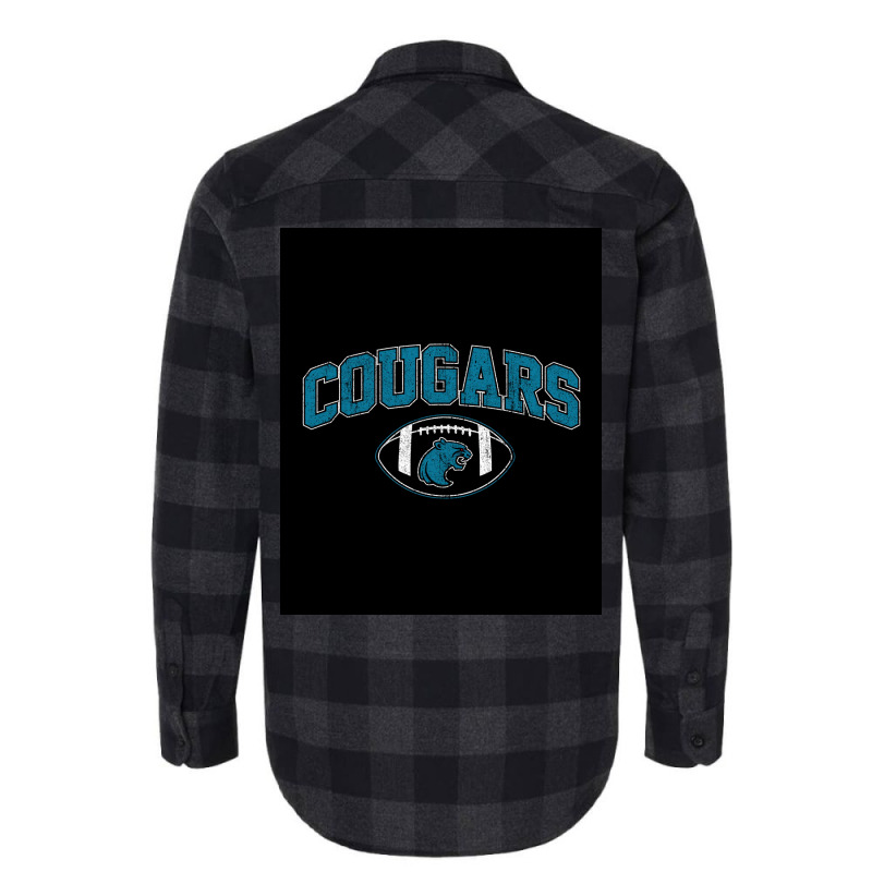 Cougars Playmakers Poster Flannel Shirt | Artistshot