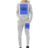 Emotional Damage Meme Black Text  Boy Hoodie & Jogger Set | Artistshot