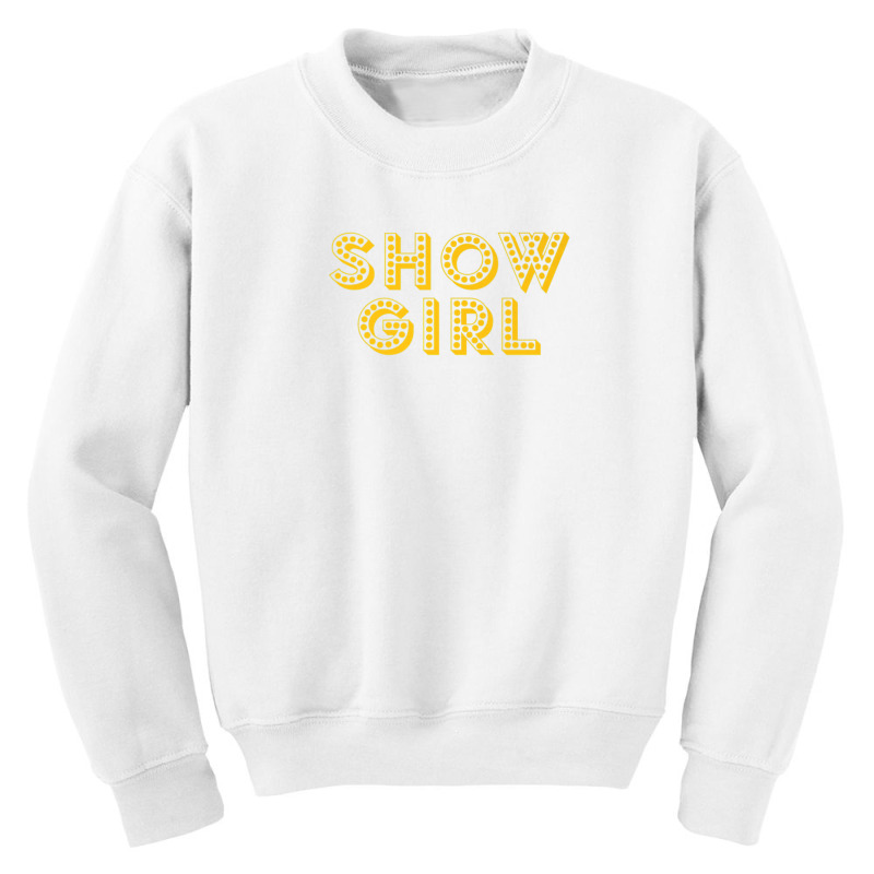 Showgirl In Marquee Lights Youth Sweatshirt by xakiculeav | Artistshot