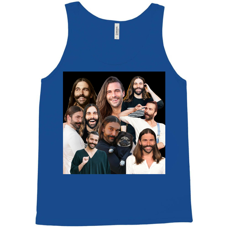 Jonathan Van Ness Jvn Sticker Packs Montage Collection Cool Crazy Cute Tank Top by prdoeldara | Artistshot