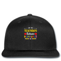 Teaching Future Bilinguals For Spanish Teachers Printed Hat | Artistshot