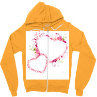 Love  Retro Zipper Hoodie | Artistshot