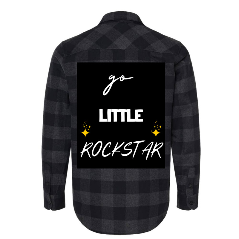 Go Little Rock Nostalgia Girl Flannel Shirt | Artistshot