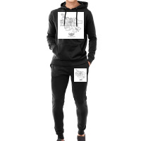 Oxford Ohio Road Map Art Blue Rivers And Dark Roads City Limits Style Hoodie & Jogger Set | Artistshot