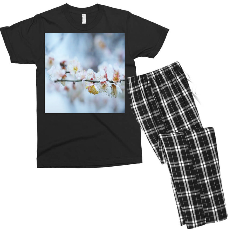 Magnolia Blossom  Funny Men's T-shirt Pajama Set | Artistshot