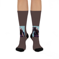 Hailee Steinfeld Haiz Album Cover Poster Hippie Crew Socks | Artistshot