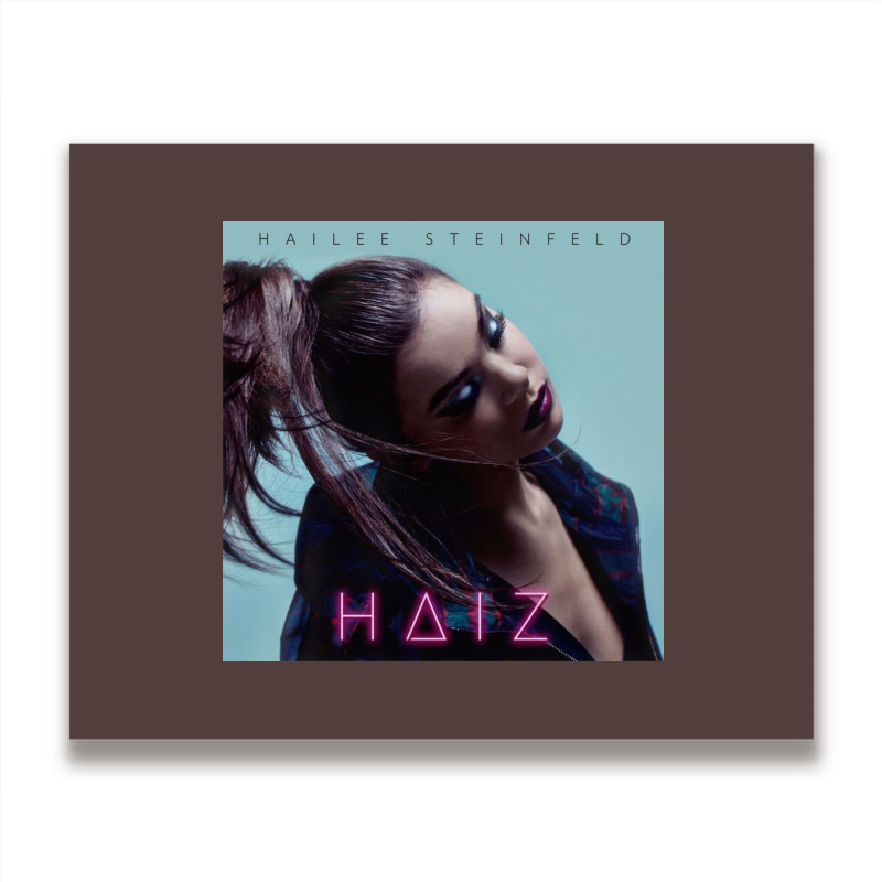 Hailee Steinfeld Haiz Album Cover Poster Hippie Metal Print Horizontal | Artistshot