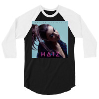 Hailee Steinfeld Haiz Album Cover Poster Hippie 3/4 Sleeve Shirt | Artistshot