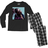 Hailee Steinfeld Haiz Album Cover Poster Hippie Men's Long Sleeve Pajama Set | Artistshot