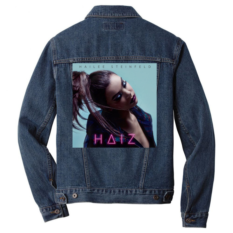 Hailee Steinfeld Haiz Album Cover Poster Hippie Men Denim Jacket | Artistshot